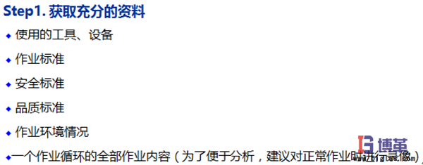 標(biāo)準作業(yè)要領(lǐng)書的制作步驟 標(biāo)準作業(yè)要領(lǐng)書的制作步驟